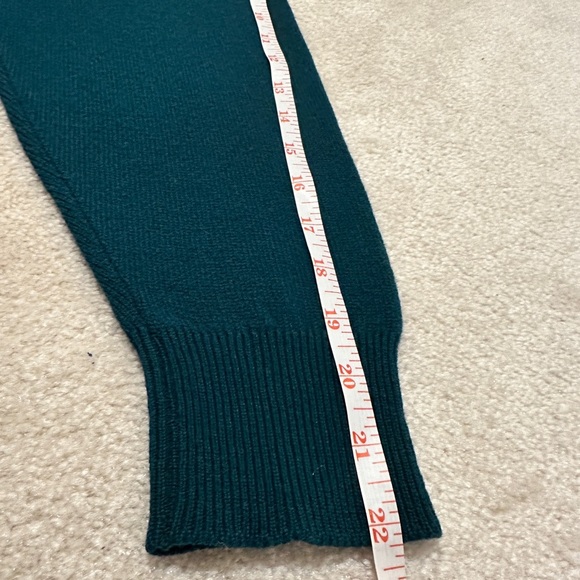 Mackinnon of Scotland Sweater Men's Size Small Pure 100% Lambswool Green Holiday - Picture 10 of 13